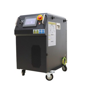 Cabinet type 1000w pulse laser cleaning machine